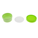 2x Makeup Jars with Lids Powder Cream Storage Cosmetic Container 50g Green