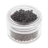 Max 1000pcs 3mm Silicone Lined Micro Ring Links Beads Links For Hair Extension Brown