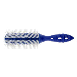 9 Row Anti-static Hair Styling Comb Soft Tooth Smooth Hair Brush Hairbrush Blue