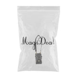 Max PU Leather Barber Scissors Shears Combs Clips Tools Holder Pouch Waist Bag Black