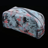 Max Travel Clear Cosmetic Makeup Storage Toiletry Wash Bag Pouch Portable oval