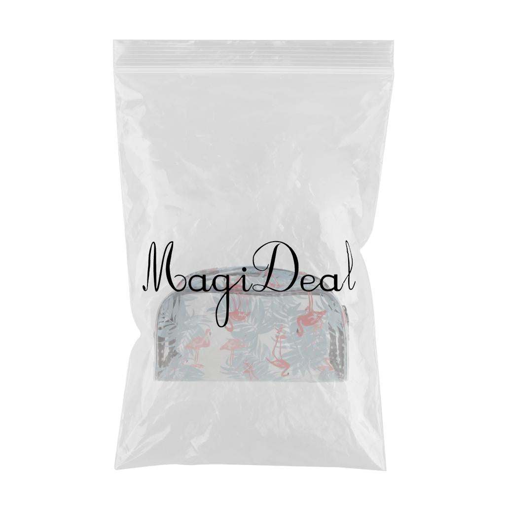 Max Travel Clear Cosmetic Makeup Storage Toiletry Wash Bag Pouch Portable oval