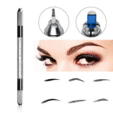 Max Eyebrow Eyeliner Microblading Tattoo Pen Cosmetic Dual Head Design White