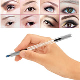 Max Eyebrow Eyeliner Microblading Tattoo Pen Cosmetic Dual Head Design White