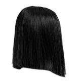 Max Women Synthetic Straight Middle Part Wig Full Head Lace Front Hairpieces 14"
