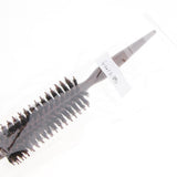 Salon Bristle Wavy Hair Round Brush Barrel Hair Styling Comb Hairbrush 10 Row