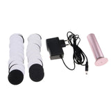 Electric Foot Callus Remover Pedicure File Tool + 60pcs Sandpaper Disk EU P