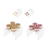 Max Lipstick Ring Mold Holder Lip Balm DIY Mould Crafts Tools Set Gold-Nail