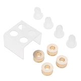 Max Lipstick Ring Mold Holder Lip Balm DIY Mould Crafts Tools Set Gold-Nail