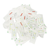 50pcs 12 Pin Needle Eyebrow Permanent Makeup Tattoo Microblading Blade Red