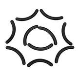 Max Silicone Strips for False Eye Lash Extension Show Display Stand Holder Black