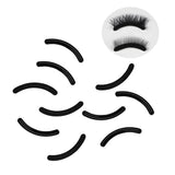 Max Silicone Strips for False Eye Lash Extension Show Display Stand Holder Black