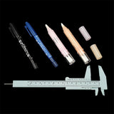 Max Eyebrow Tattoo Marker Pen Magic Eraser Permanent Makeup Ruler Caliper Kit 1#