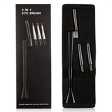 Max 3 in 1 Makeup Eye Brush Kit Eyebrow Shadow Lip Concealer Cosmetic Brush Tool