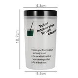 Max Nail Art Tips Empty Dispenser Bottle  Brush Holder Pen Polish Remover Cup