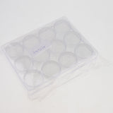 Max 20g 12 Slots Storage Box Case Organizer Carfts Jewelry Container Clear