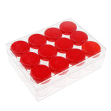 Max 20g 12 Slots Storage Box Case Organizer Carfts Jewelry Container Red