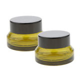 Max Empty Glass Makeup Container Face Cream Jars Lotion Bottle Case for Travel 15g