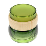 Max Empty Glass Makeup Container Face Cream Jars Pump Bottle Case for Travel 50ml