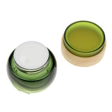 Max Empty Glass Makeup Container Face Cream Jars Pump Bottle Case for Travel 50ml