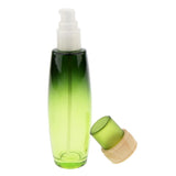 Max Empty Glass Makeup Container Face Cream Jars Pump Bottle Case for Travel 100ml