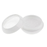 Max Empty Loose Powder Case with Sifter Lids Refillable Cosmetic Jars Travel 30g