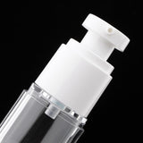 Max 2x Sterile Airless Pump Bottle Refillable Toner/Lotion/Serum Container 15ml
