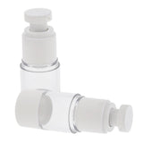 Max 2x Sterile Airless Pump Bottle Refillable Toner/Lotion/Serum Container 15ml