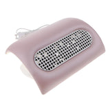 Max 15W Nail Dust Suction Collector Cleanser UV Nail Dryer Machine With 3 Fans Silver
