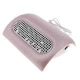 Max 15W Nail Dust Suction Collector Cleanser UV Nail Dryer Machine With 3 Fans Silver