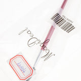 Max Nylon Mascara Wands Wood Handle Makeup Eyelash Extension Brush Silver,Rose