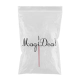 Max Nylon Mascara Wands Wood Handle Makeup Eyelash Extension Brush Silver,Rose