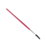 Max Nylon Mascara Wands Wood Handle Makeup Eyelash Extension Brush Silver,Rose