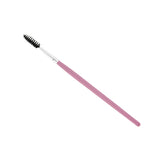 Max Nylon Mascara Wands Wood Handle Makeup Eyelash Extension Brush Silver,Pink