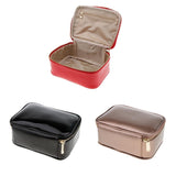 Max PU Travel Cosmetic Storage Makeup Bag Toiletry Wash Organizer Pouch Red