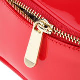 Max PU Travel Cosmetic Storage Makeup Bag Toiletry Wash Organizer Pouch Red