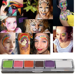 Max Non-toxic Face & Body Paint Painting Make Up Fancy Party Art Tool Kit RT005C