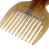 Maxbell 11 Teeth Afro Pick Lift Comb Wide Tooth Curly Hair Comb Uni Hairstyling - Aladdin Shoppers