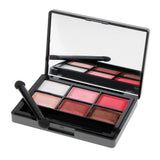 Max 6 Color Pearl Glitter Eye Shadow Powder Palette Matt Eyeshadow Cosmetic Kit 01#Pretty Pink