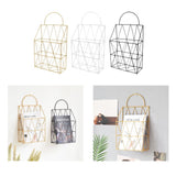 Maxbell Multi-function Magazine Newspaper Storage Basket Book Holder Organizer Black