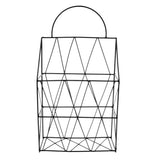 Maxbell Multi-function Magazine Newspaper Storage Basket Book Holder Organizer Black