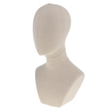 21 Canvas Block Head For Wigs Making Manikin/Mannequin Jewelry Display Head A"