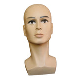 Male Mannequin Manikin Head Model for Glasses Caps Wigs Jewelry Display Stand