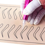 100 Pieces Microblading Permanent Makeup Needles For Tattoo Eyebrow Pen 1R