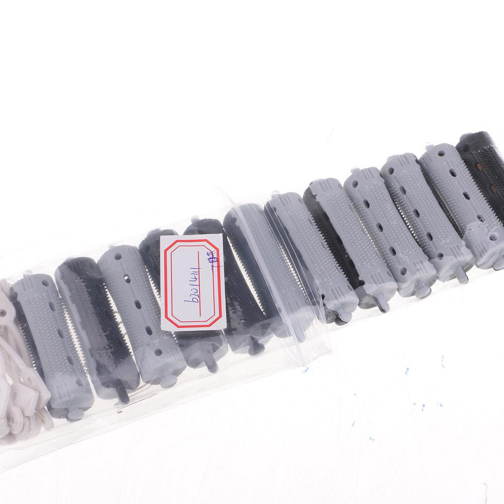 12x Hair Curler Clamps Hairdreser Perm Rods Hair Styling DIY Tool 7 x 2cm