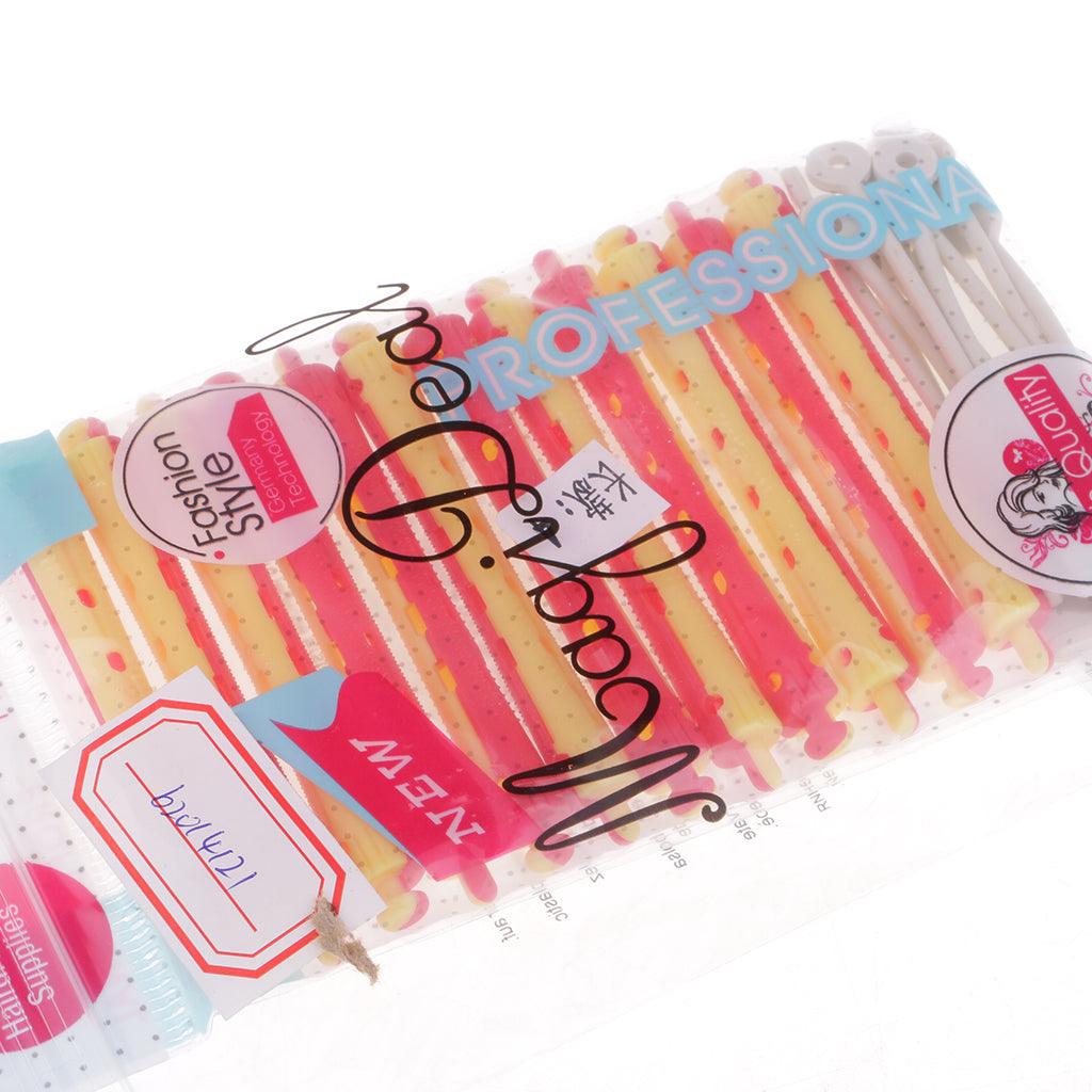 12 Pieces Hair Curler Clamps Hairdreser Perm Rods Hair Styling DIY Tools 9 x 1.3 cm