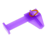 Max 10pcs/set Plastic Nail Repair Clip Nail Tips Reshape Tool Nail Pincher Purple