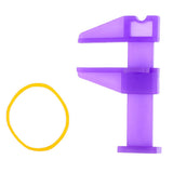 Max 10pcs/set Plastic Nail Repair Clip Nail Tips Reshape Tool Nail Pincher Purple