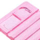 Max Nail Art Polish Pen Rest Holder Organizer Stand for UV Gel Brushes Pink