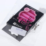 Max Nail Art Polish Pen Rest Holder Organizer Stand for UV Gel Brushes Rose Red